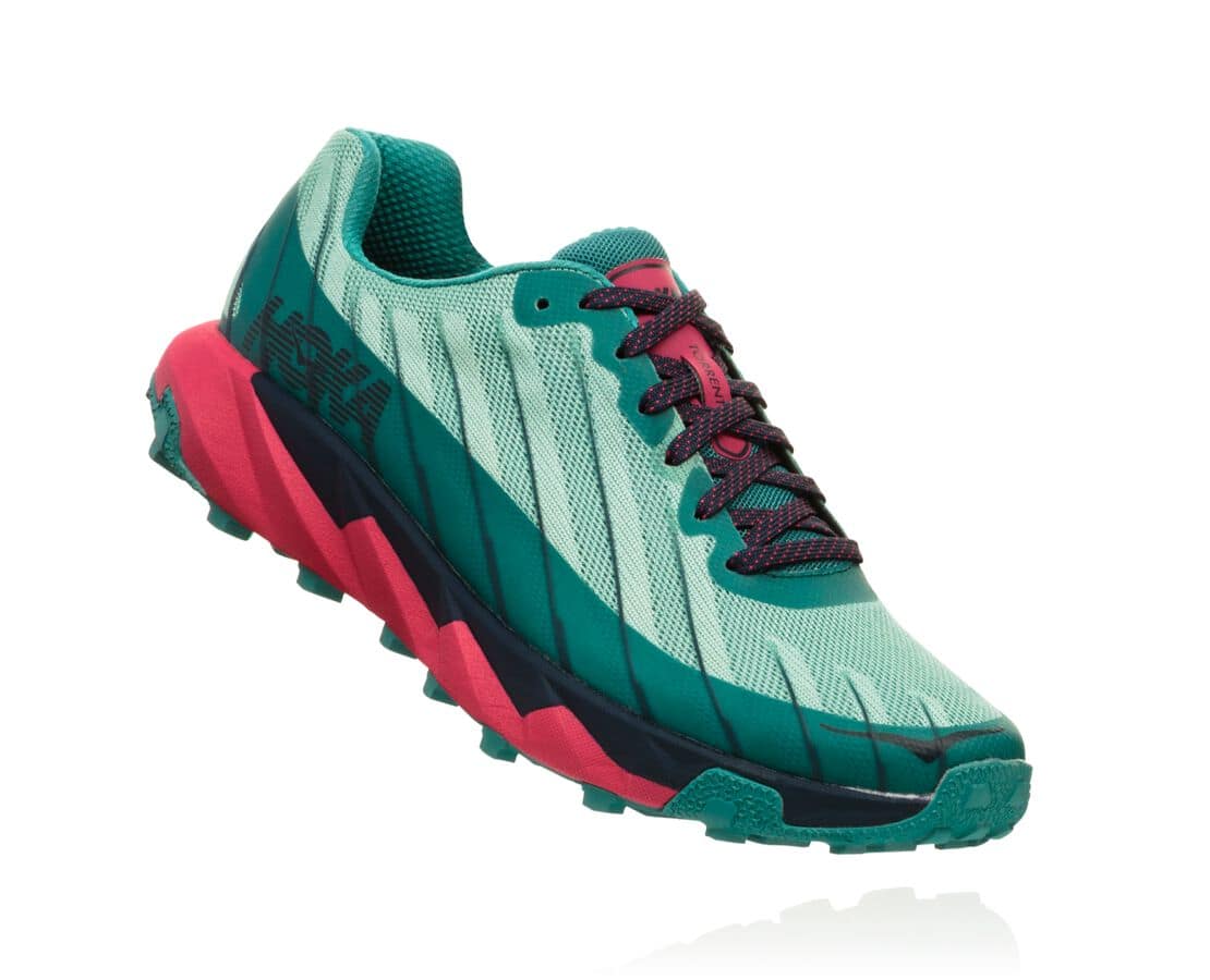 Hoka One One Torrent Damen Wanderschuhe Blau | (DE-5769NKFMU)